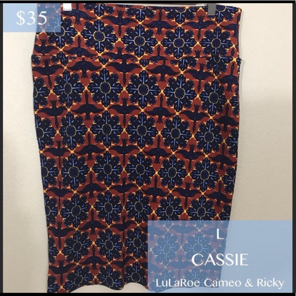 Large Cassie skirt from LuLaRoe